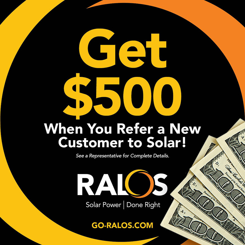 Current RALOS Referral Offer