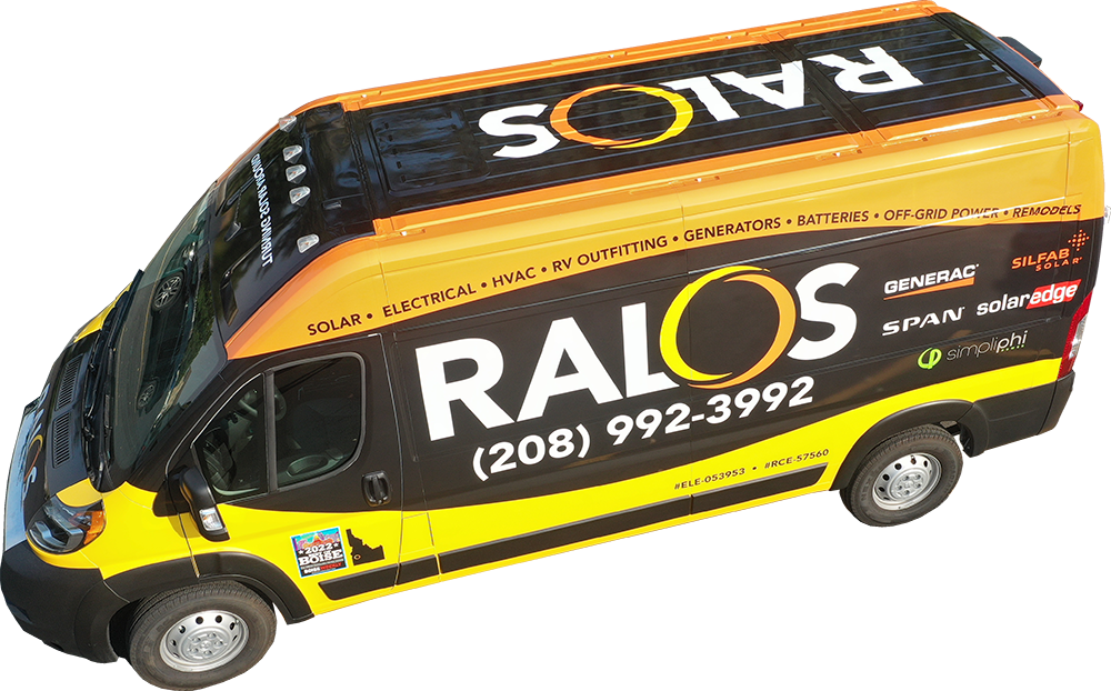 Ralos Install and Repair Van
