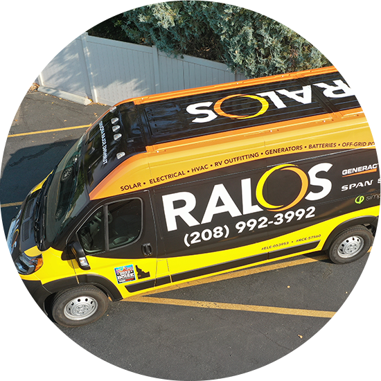RALOS HVAC Install and Repair Van